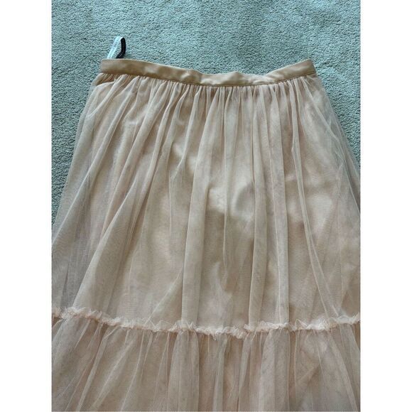 NWOT Jenny Yoo BHLDN Louise Tulle Skirt in Blush Rose, $250 Sz 14 - Picture 2 of 8